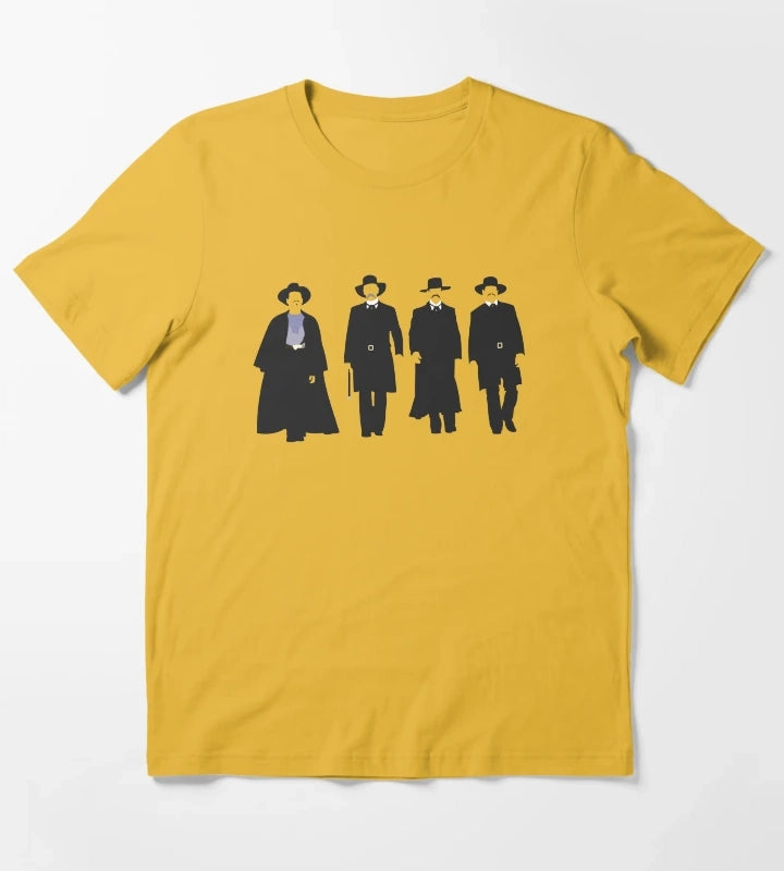Tombstone Justice is Coming T-Shirt Yellow