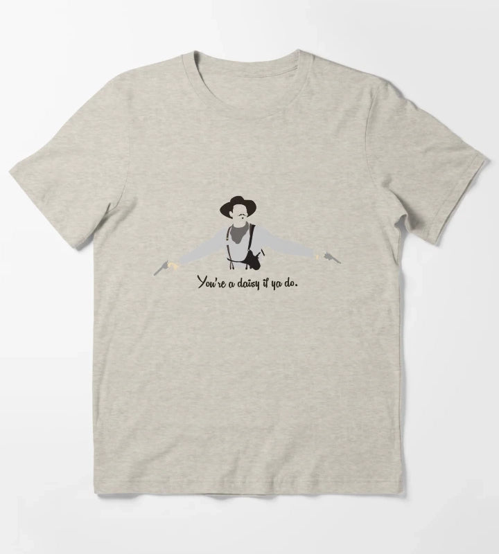 Tombstone Larger Daisy T-Shirt Cream
