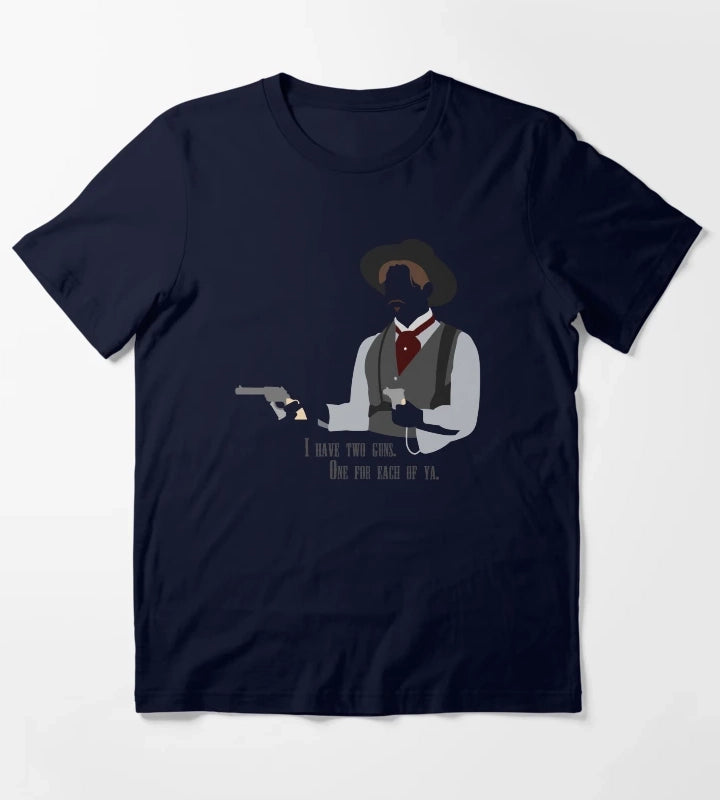 Tombstone Two Guns T-Shirt Navy