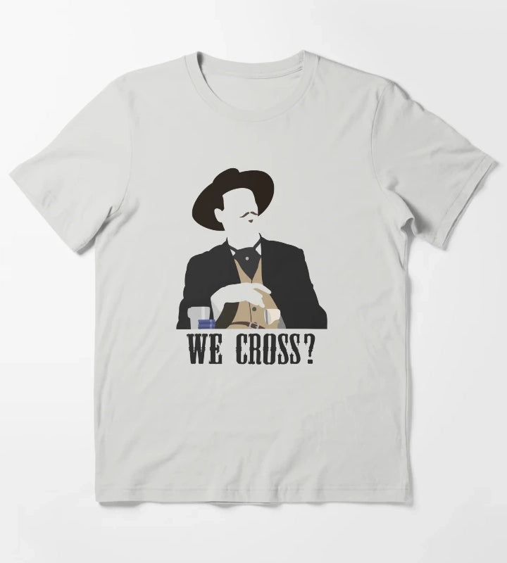 Tombstone We Cross T-Shirt Light Grey
