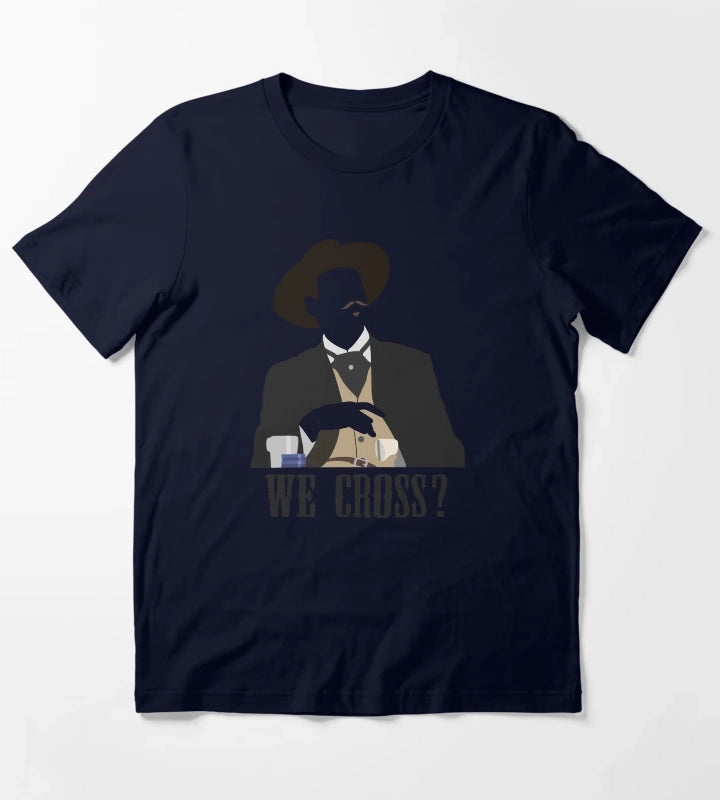 Tombstone We Cross T-Shirt Navy