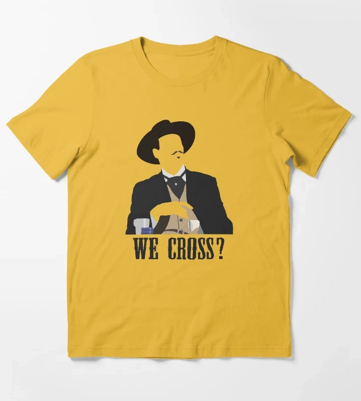 Tombstone We Cross T-Shirt Yellow