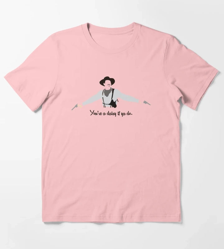 Tombstone Youre a Daisy if ya Do T-Shirt Dark Grey