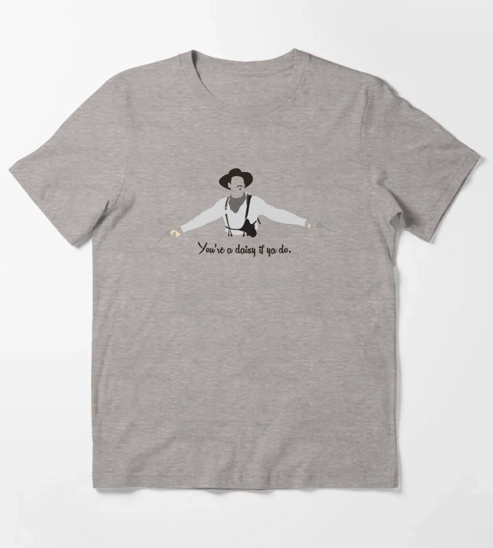 Tombstone Youre a Daisy if ya Do T-Shirt Heather Grey