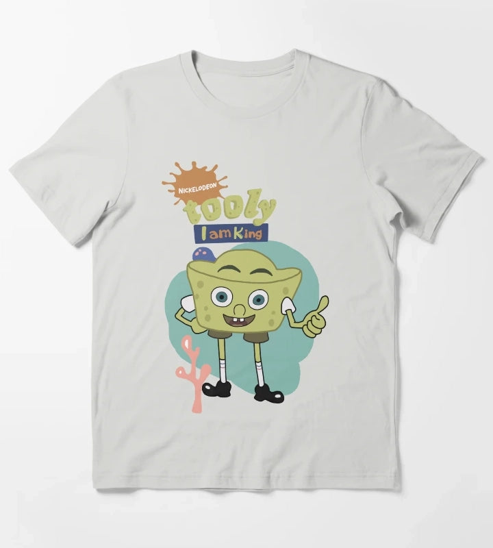 Tooly I Am King T-Shirt Light Grey