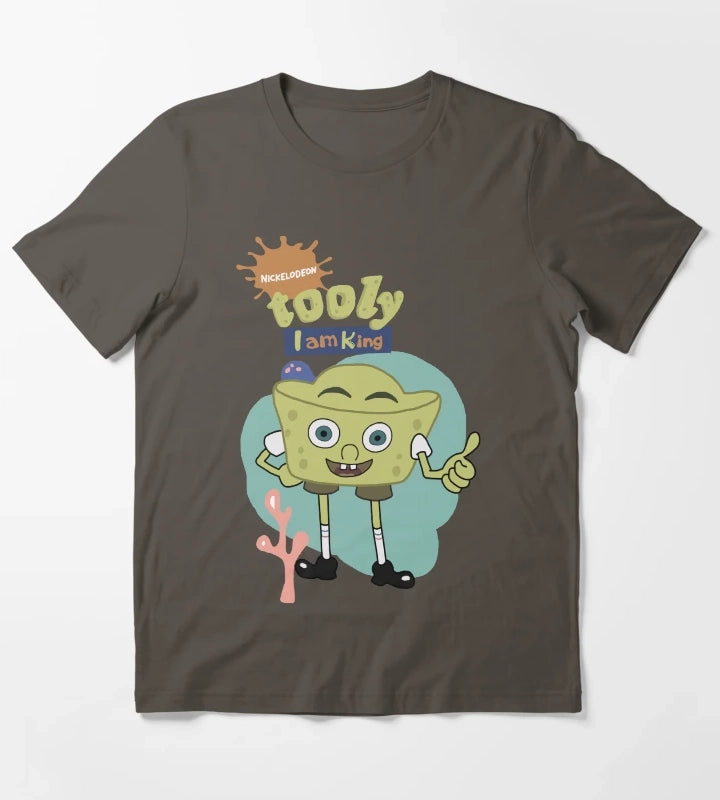 Tooly I Am King T-Shirt Dark Grey