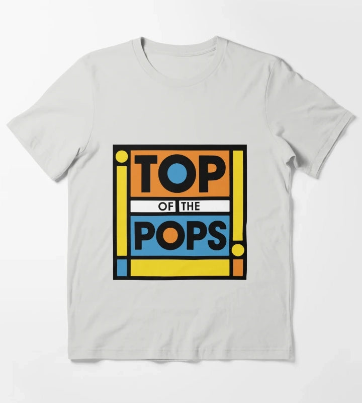 Top of The Pops Vintage T-Shirt Light Grey
