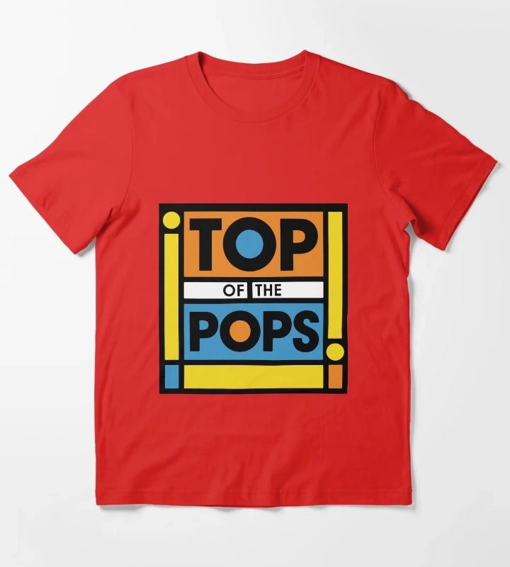Top of The Pops Vintage T-Shirt Red