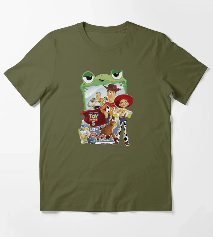 Toy Story Vintage5 T-Shirt Olive Green