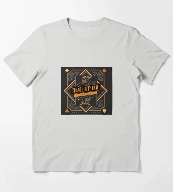 Tranquility Base Hotel Casino Arctic Monkeys T-Shirt Light Grey