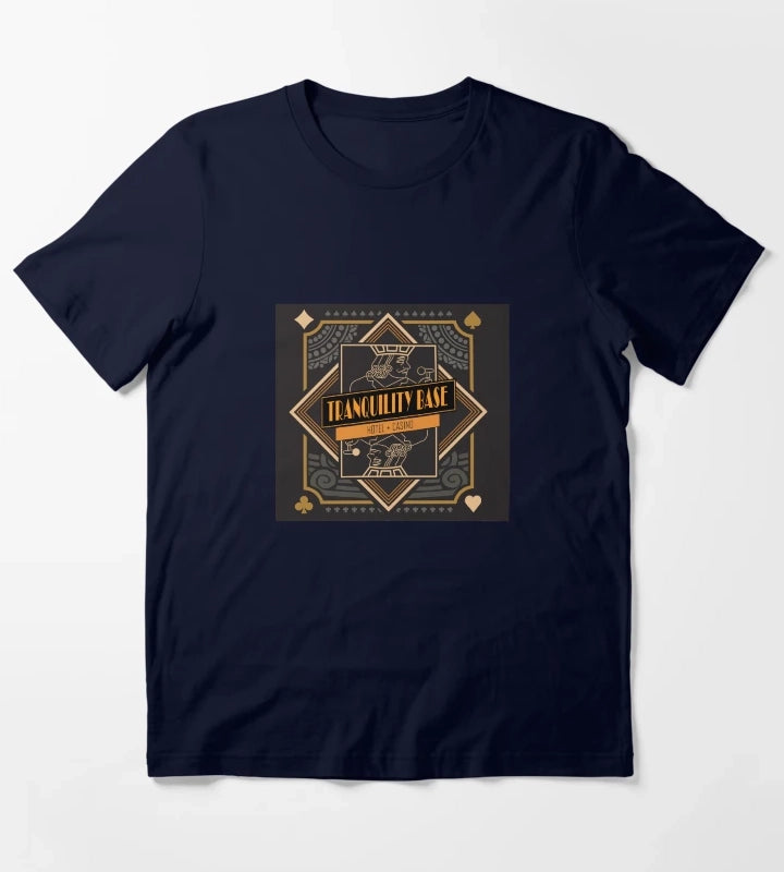 Tranquility Base Hotel Casino Arctic Monkeys T-Shirt Navy