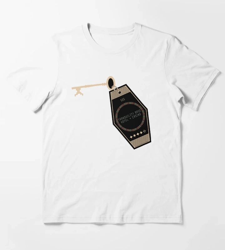 Tranquility Base Key T-Shirt White