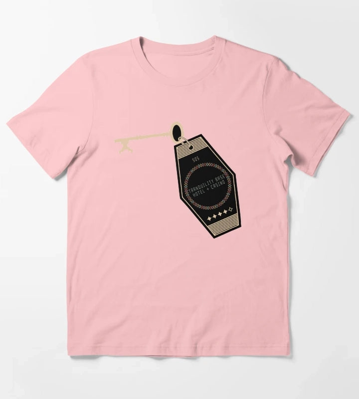 Tranquility Base Key T-Shirt Dark Grey