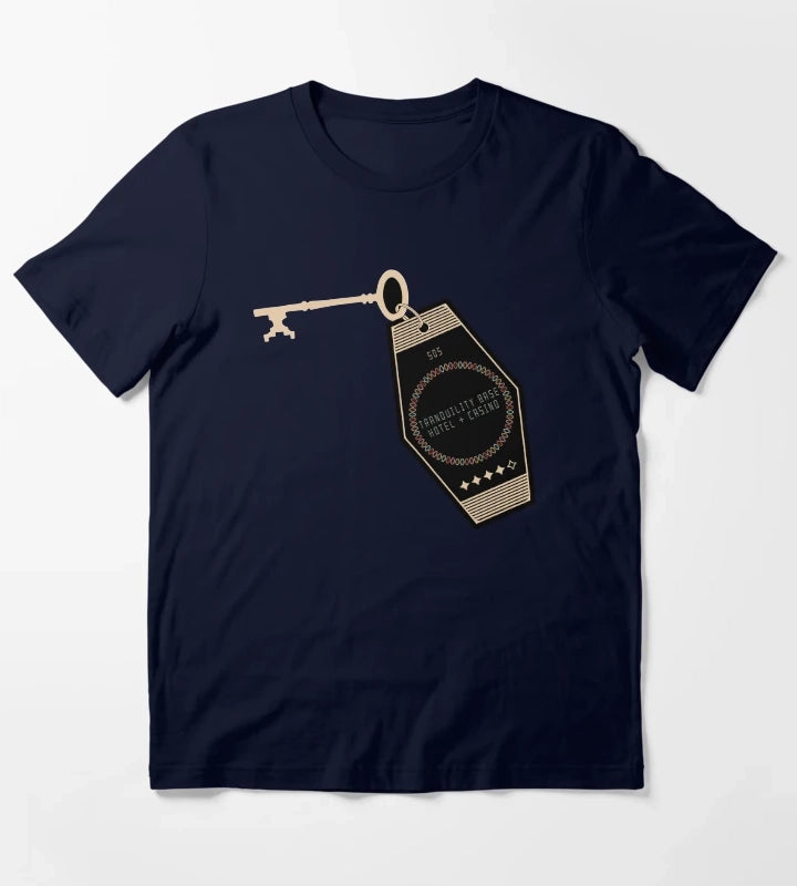 Tranquility Base Key T-Shirt Navy