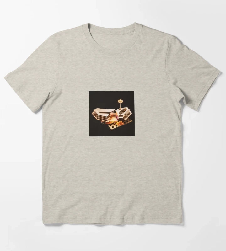 Tranquility Base Synthwave T-Shirt Cream