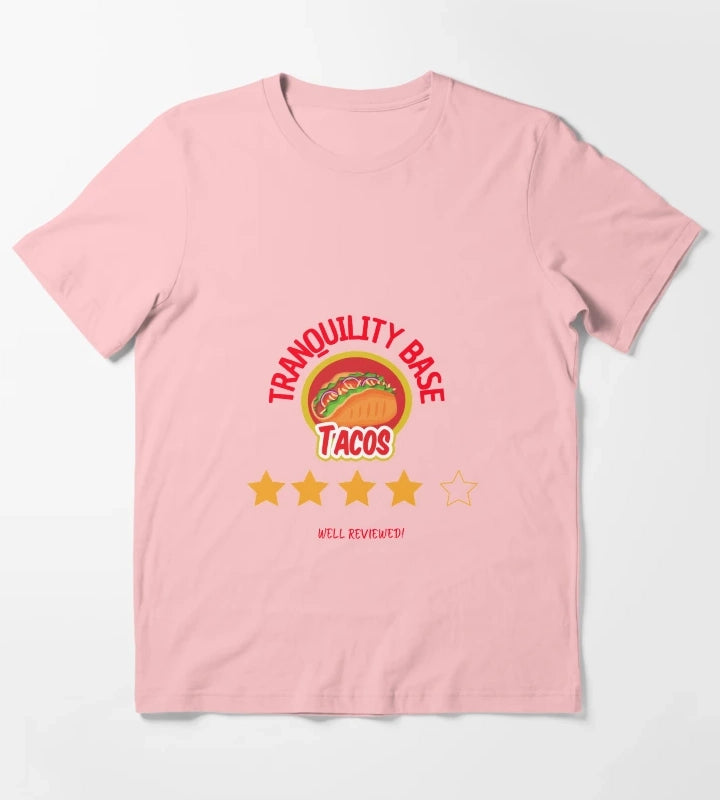 Tranquility Base Tacos T-Shirt Dark Grey