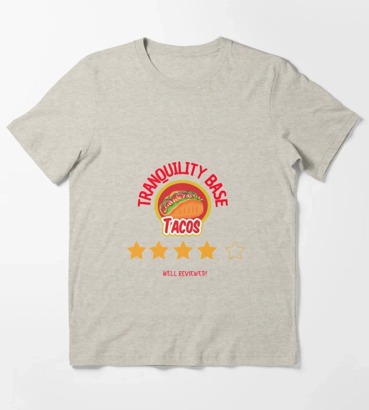 Tranquility Base Tacos T-Shirt Cream