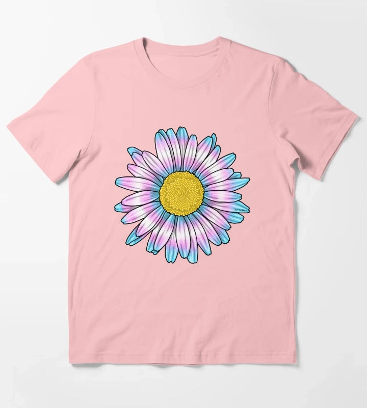 Trans Daisy T-Shirt Dark Grey