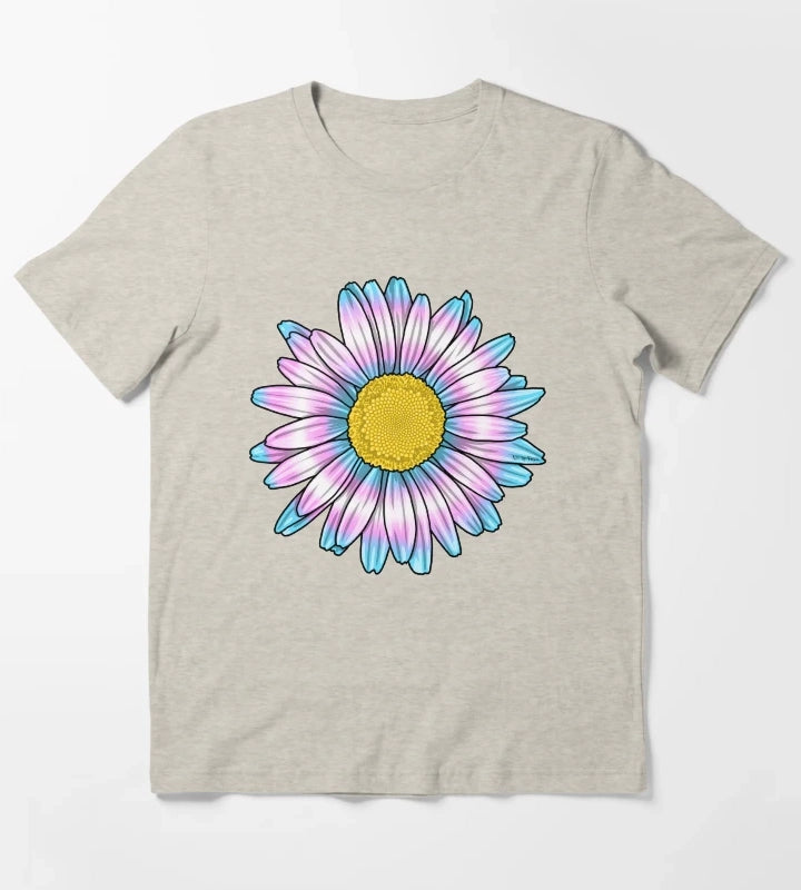 Trans Daisy T-Shirt Cream