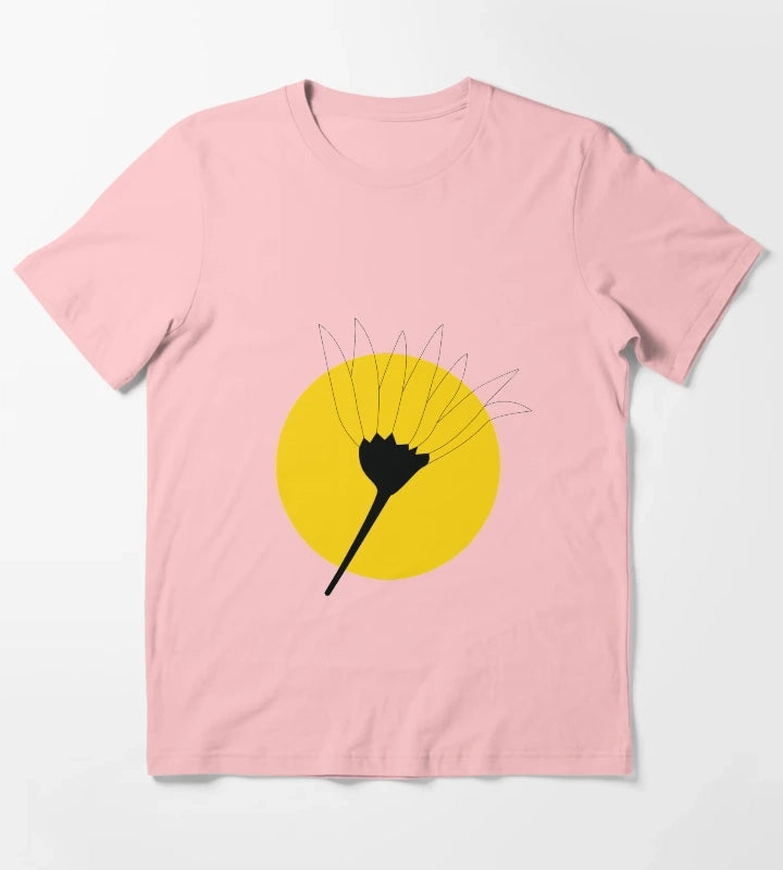 Transparent Daisy T-Shirt Dark Grey