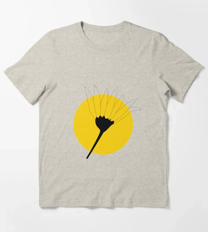 Transparent Daisy T-Shirt Cream
