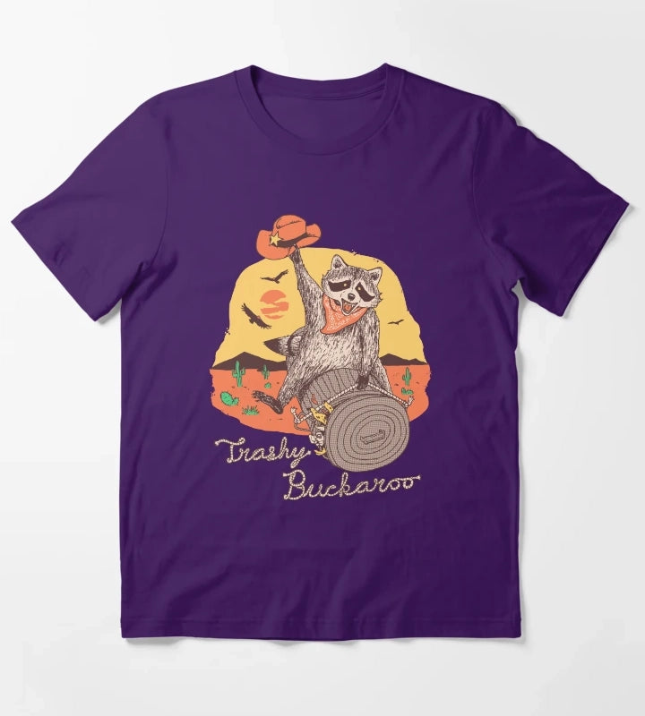 Trashy Buckaroo T-Shirt Purple