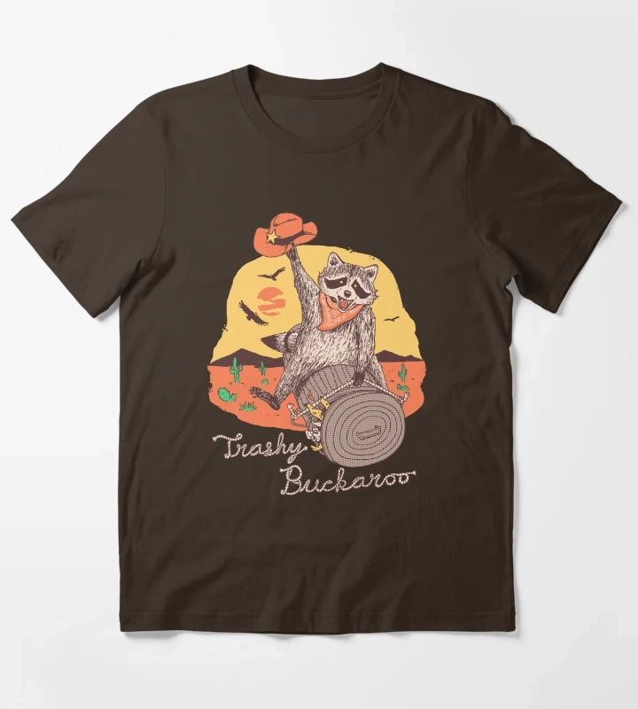 Trashy Buckaroo T-Shirt Brown