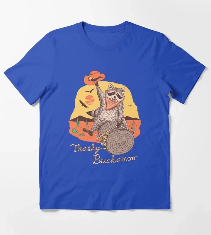 Trashy Buckaroo T-Shirt Blue