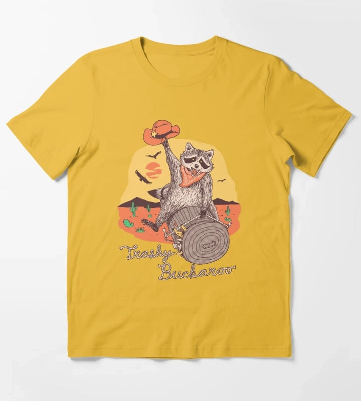 Trashy Buckaroo T-Shirt Yellow