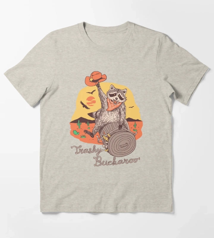 Trashy Buckaroo T-Shirt Cream