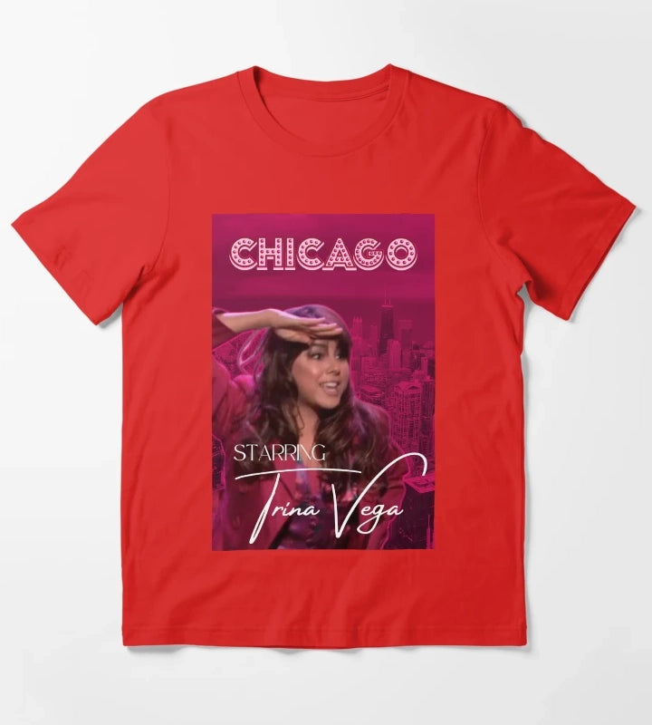 Trina Vega Chicago T-Shirt Red