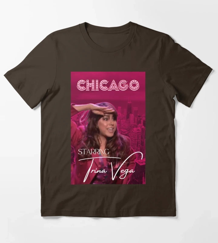 Trina Vega Chicago T-Shirt Brown