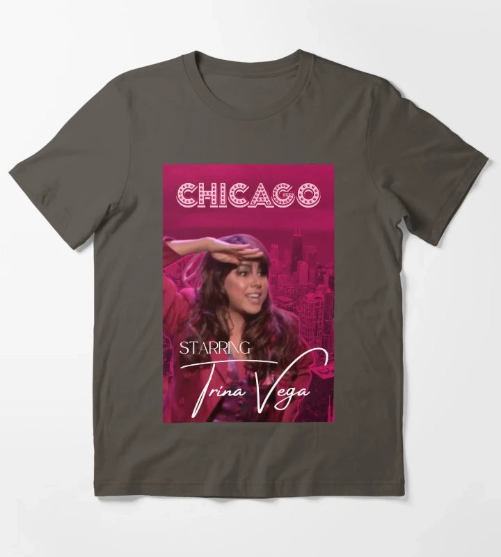 Trina Vega Chicago T-Shirt Dark Grey