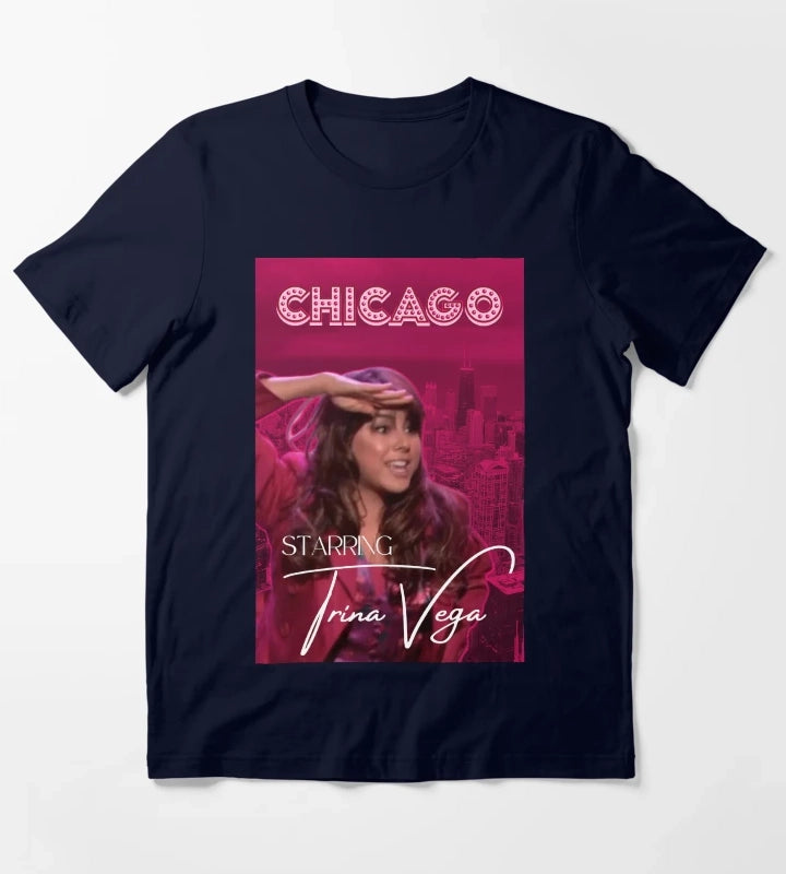 Trina Vega Chicago T-Shirt Navy