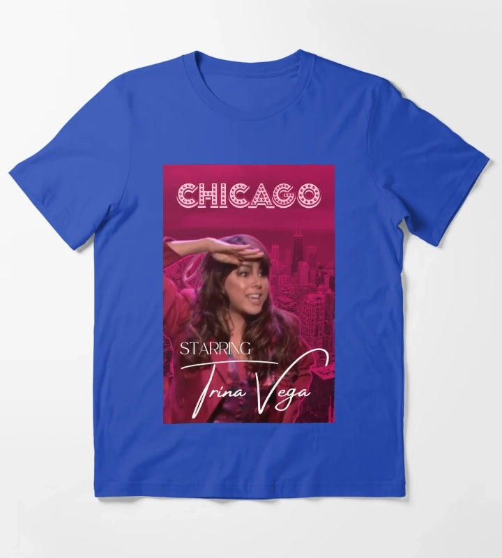 Trina Vega Chicago T-Shirt Blue