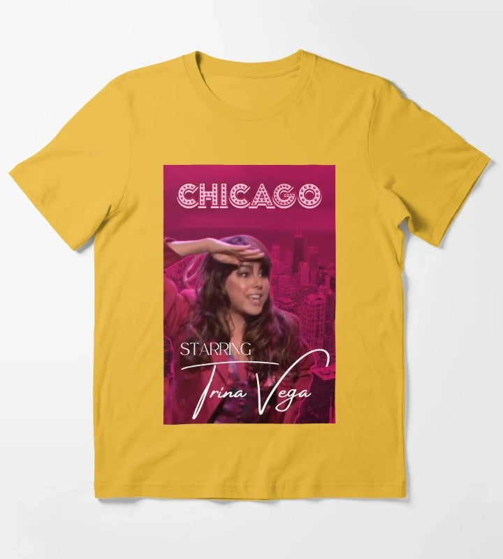 Trina Vega Chicago T-Shirt Yellow