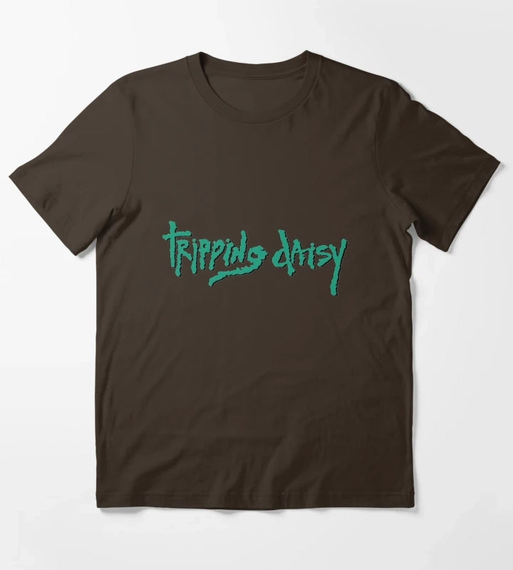 Tripping Daisy Bill Logo T-Shirt Brown