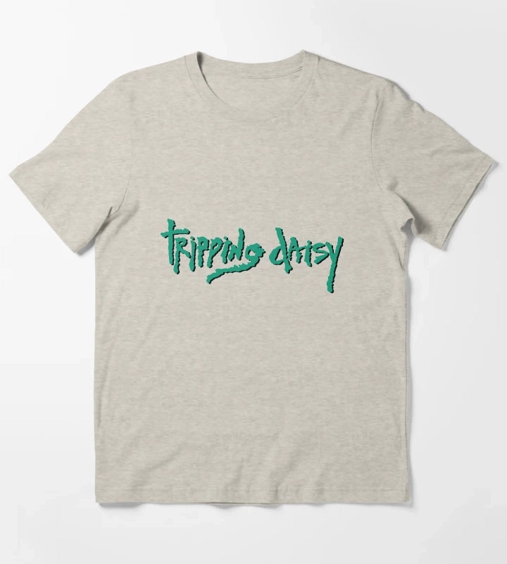 Tripping Daisy Bill Logo T-Shirt Cream