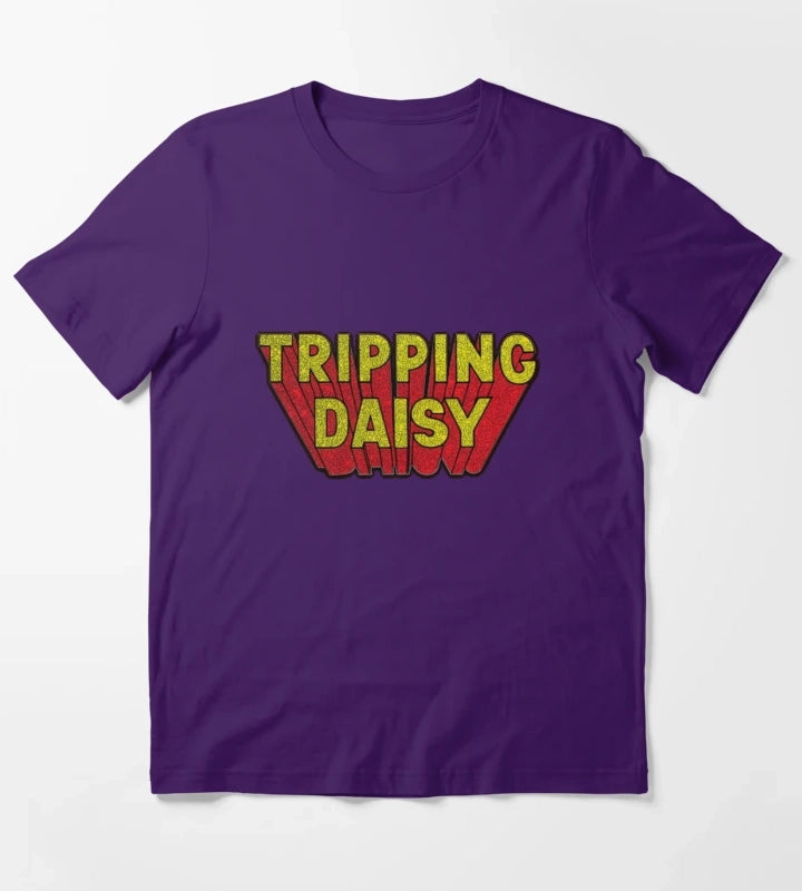 Tripping Daisy Rising Logo T-Shirt Purple