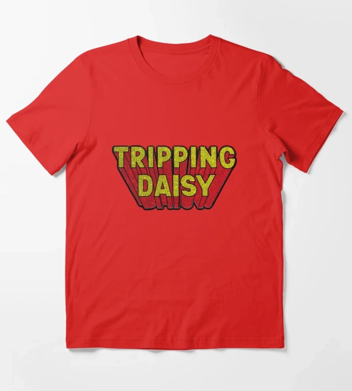 Tripping Daisy Rising Logo T-Shirt Red