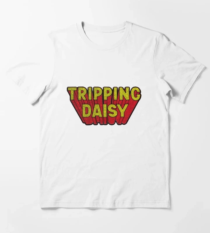 Tripping Daisy Rising Logo T-Shirt White