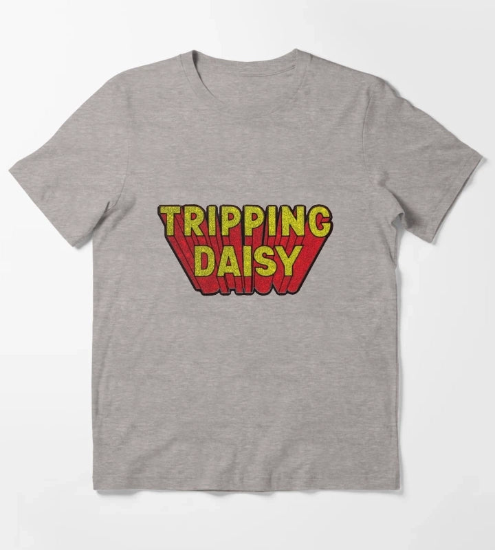 Tripping Daisy Rising Logo T-Shirt Heather Grey