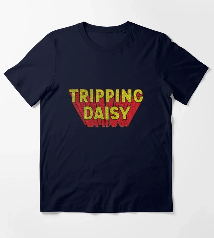 Tripping Daisy Rising Logo T-Shirt Navy