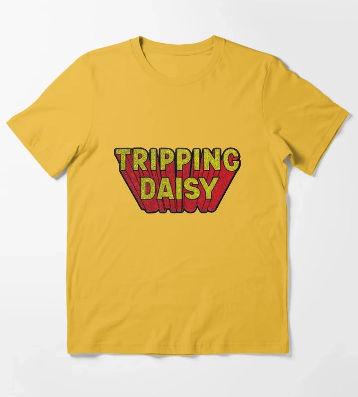 Tripping Daisy Rising Logo T-Shirt Yellow