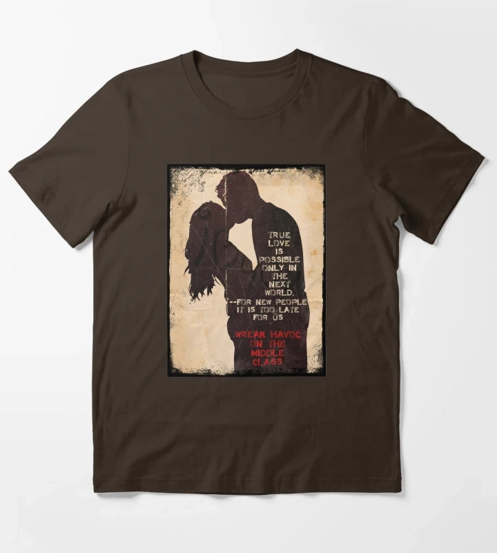 True Love Disco Elysium T-Shirt Brown