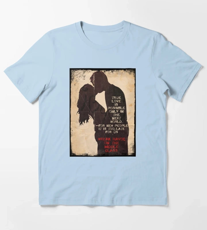 True Love Disco Elysium T-Shirt Sky Blue