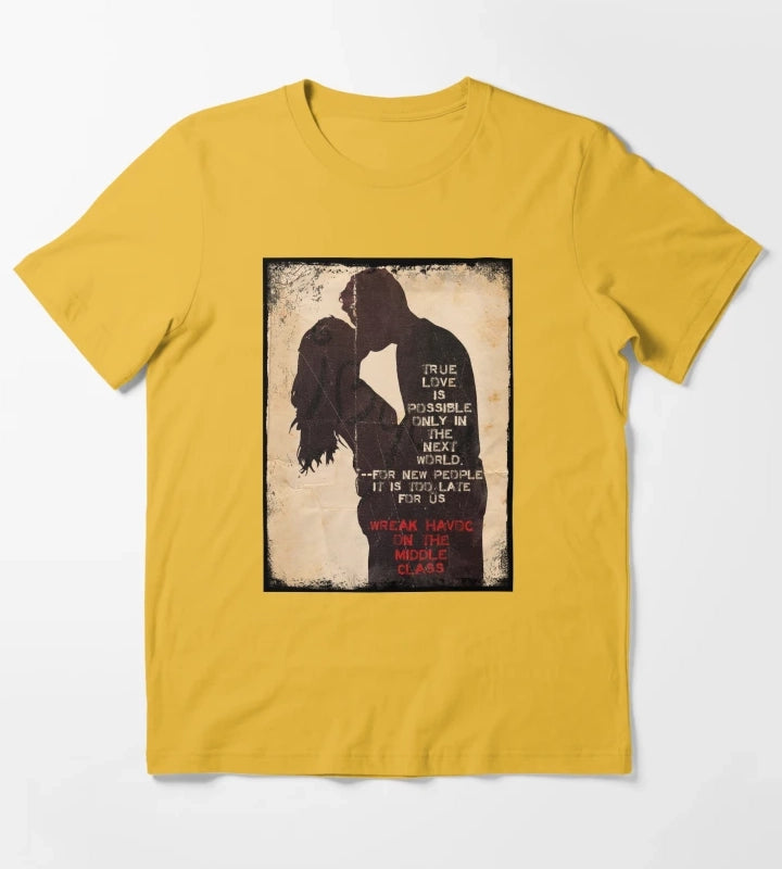 True Love Disco Elysium T-Shirt Yellow