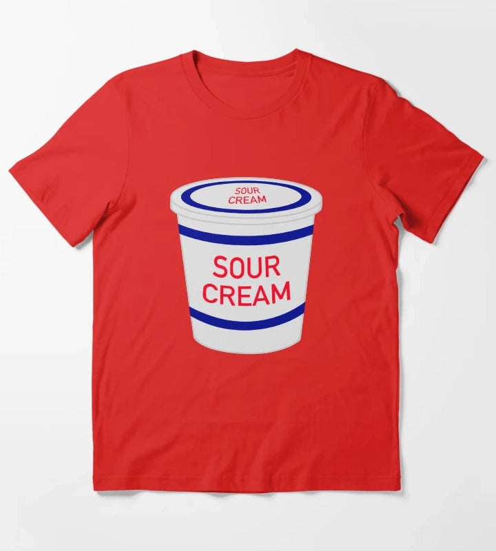 Tub of Sour Cream T-Shirt Red