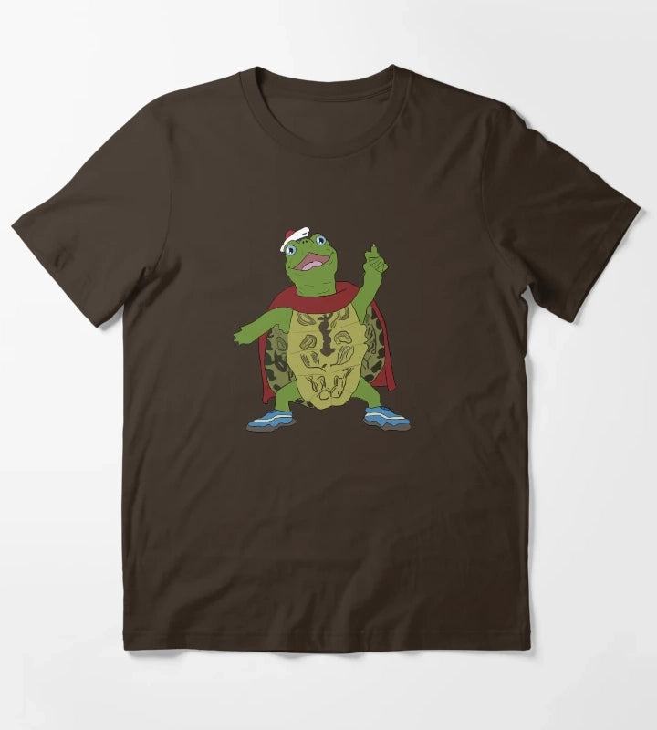 Tuck T-Shirt Brown