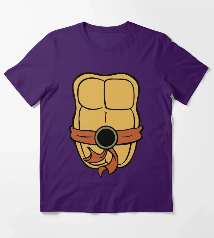 Turtle Ninja Costume T-Shirt Purple
